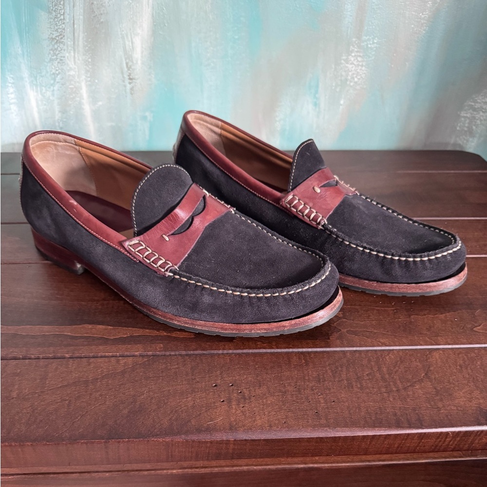 Johnston & Murphy men’s sheepskin loafers